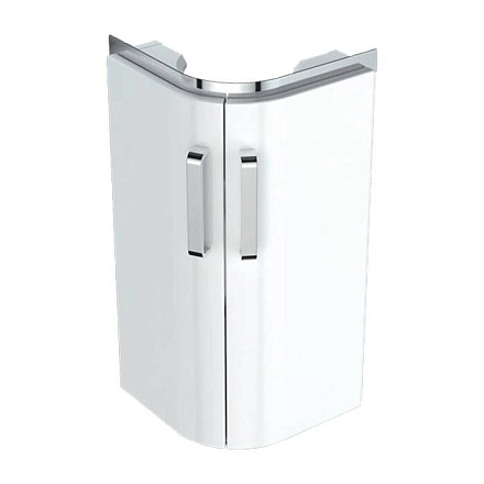 Тумба Renova Compact п/ угл умыв 45 бел мат/глян Geberit 862132000
