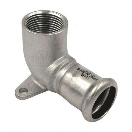 Водорозетка нерж AISI316L Дн15х1/2" Ру16 пресс/ВР Inoxpres RM 185102015