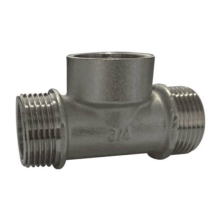 Тройник лат Ду25 р/м/р никель FN148 SantechSystems