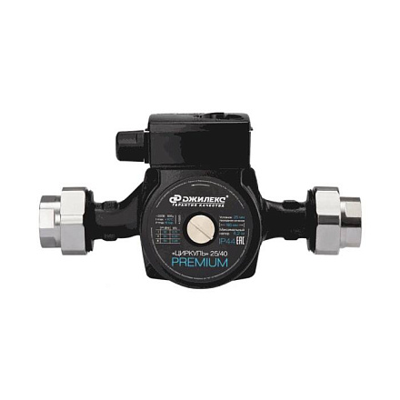 Насос циркул ЦИРКУЛЬ 25/60 PREMIUM PN10 230В в/к Джилекс 2561