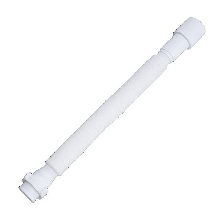 Гофра с гайкой 1 1/2"x40 L=320-730мм АНИ Пласт K104