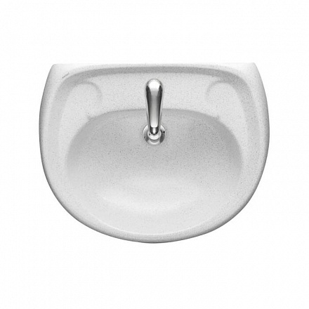 Умывальник Воротынск 57 3/вел 1/отв крап/бел б/к Santeri 1.3111.7.S01.10B.0