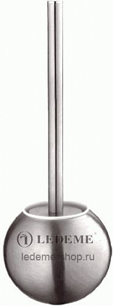 ершик LEDEME напольный нерж.сталь, форма-шар L912