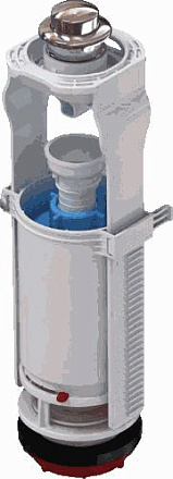 механизм сливной кнопка хром АНИ WC7010С