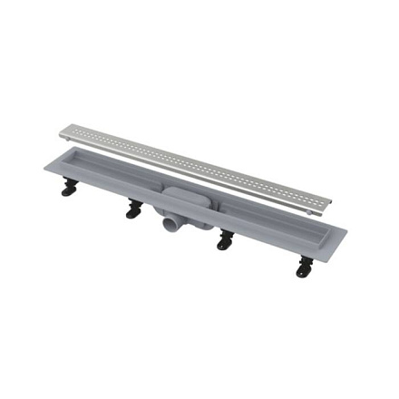 Лоток душев гор/вып комб/з Дн40 850х60 нж/реш мат Alca AG100201850