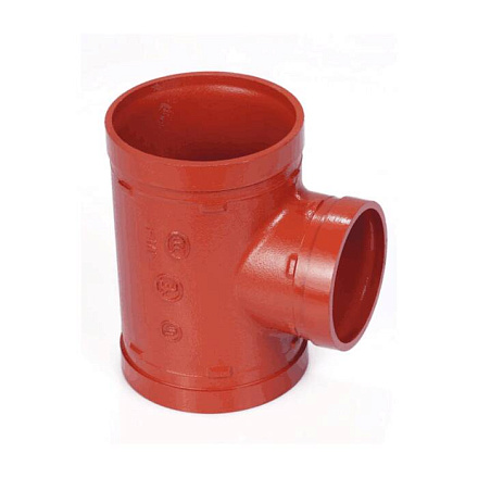 Тройник перех п/муфту Ду50х32(Дн60х42) грувлок XGQT08 JIANZHI .