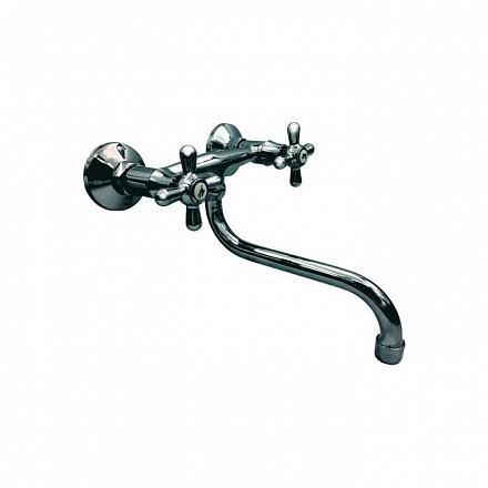 Смес/мойка О-серия к/затв н/изл настен Прораб Славен СЛ-ДВ-О24