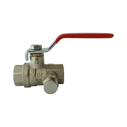 Кран шар лат спуск BVR-DR Ду40 Ру40 м/м полн рыч Ридан 065B8320R