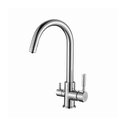 Смес/мойка однор изл/пит/в бок/р гайка Haiba HB76840