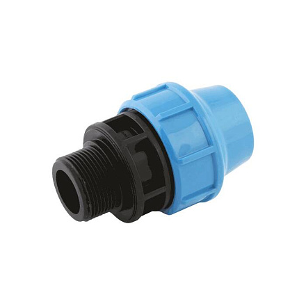 Муфта компресс ПЭ Дн32х1 1/4" НР Ру12, 5 Джилекс 9137