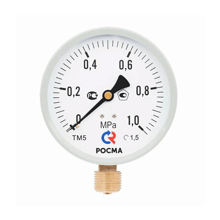 Манометр рад ТМ-510Р.00 М2 0-0, 4МПаДк100 G1/2" ст Росма 00000007184