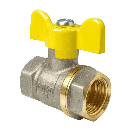 Кран шар лат газ 11Б27фтМ нк Ду32 Ру40 м/м полн баб VALFEX VF.277.NB3.114