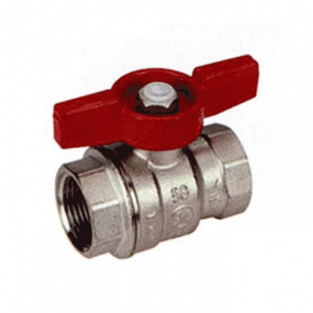 Кран шар лат хр Ду25 Ру42 м/м полн баб Giacomini R851X025