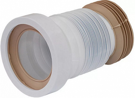 слив гофр. д/унитаза VIR д.110 250-460мм арт.4966