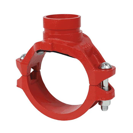 Отвод(седелка) п/муфту Ду65х50(Дн76х60) грувлок XGQT15 JIANZHI