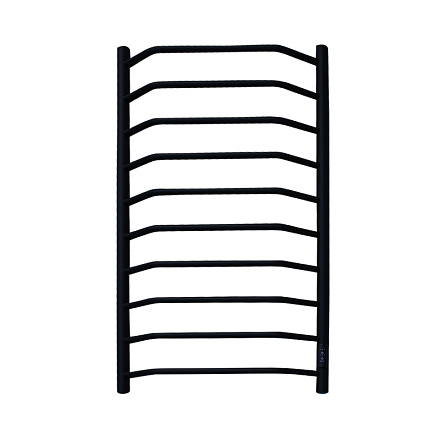 полотенцесушитель MELODIA Victory Ferrum 50х100 П10 cухой ТЭН 146Вт встр.диммер MTRVEF50100bk