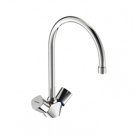 Смеситель для кухонной мойки двуручный QUADRO Vidima BA245AA