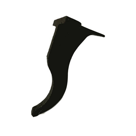 Кронштейн настен д/чуг рад L=145мм литой черн Аквапромлит