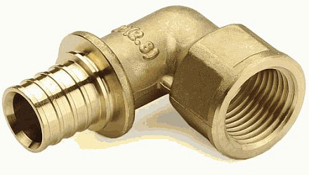 Угольник латунь 25*3/4" ВР PRO AQUA