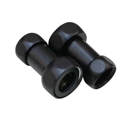 соединение прямое 1"*3/4" в/в черный мат (пара) MELODIA MKP21018Cbk