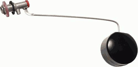 клапан латун. с оцинк. тягой и поплавком