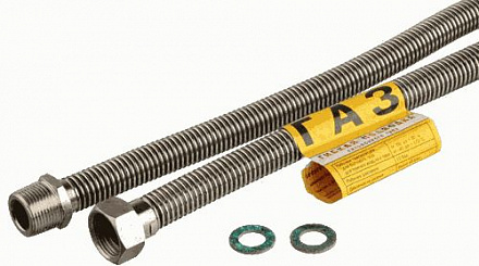 подводка для газа сильфонная 1/2" 40см в/н Kensudo