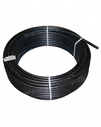 Труба ПНД напорная UNIPUMP ПЭ 100 SDR 13,6-25х2 (25м) (1 мп.)