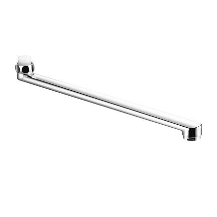 излив для смесителя для ванны плоский L-образный с аэратором 35см LEMARK LM9473C