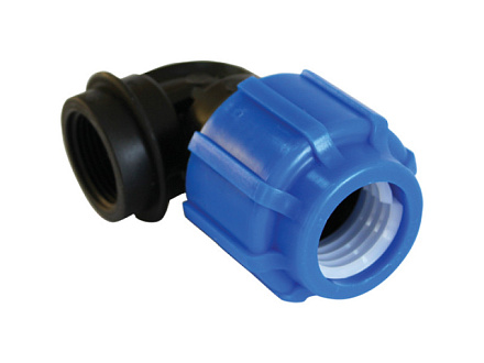 Угольник ПНД компрес. ВР ф32х3/4" Pro-Aqua /15