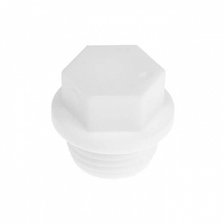Заглушка PP-R бел Дн25х3/4" НР PRO VALFEX 10163025-PRO