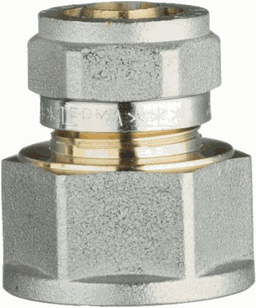 соединитель прямой 3/4"*16 г/ц TRm 01014