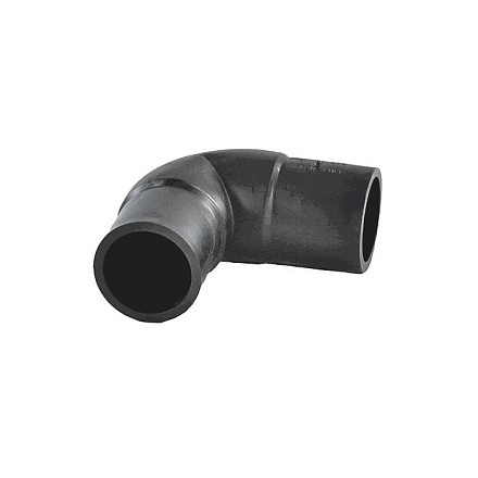 Отвод ПЭ100 спигот Дн110х90гр Ру10 SDR17
