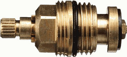 кран-букса MELODIA резина 1/2" 8*20 под крест MKP06622WC (мод. 015)