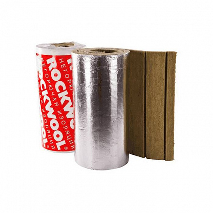 Рулон минеральная вата LAMELLA MAT L кашированный фольгой 30х1000-8 ROCKWOOL 6830