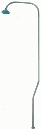 стойка стационарная Expromt Pipe/Пайп с гайкой для смесителя для душа 3/4" Ex634