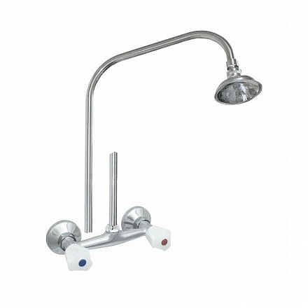 Смес/душ ЦС 293/1 бел к/затв стационар пл/мах в/к ЭКО Подольск ЭМ905001