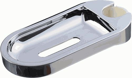 мыльница d25 Ringo/Рингтон, хром MELODIA MKP20154P