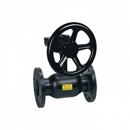 Кран шар ст Ballomax Ду150 Ру25 фл ред BROEN КШТ 61.103.150.Р.25