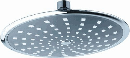 лейка верхнего душа MELODIA d200мм, хром/серый MKP20488C