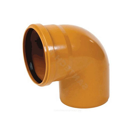 Отвод PP-B кор б/н Дн110х87гр в/к РосТурПласт 36653