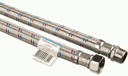 подводка для воды гибкая Гигант нерж. 200см в/н 1/2" TР