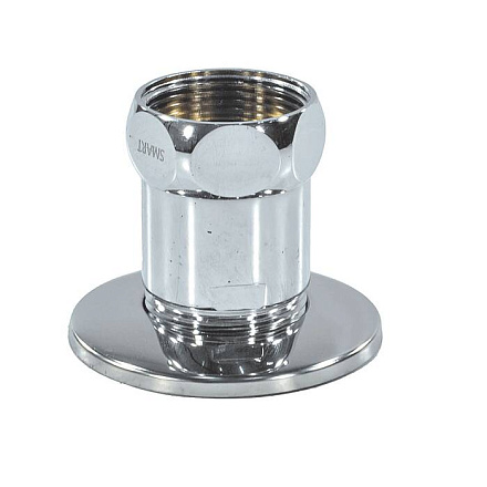 Соединитель для п/суш прям 1 1/4"x1 1/4" нак/г/НР Элит-Металл SMT731SCH1212