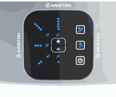 Водонагреватель электрический накопительный ARISTON 80л с эл.упр ABS VLS EVO INOX PW 80 (3626116-R)