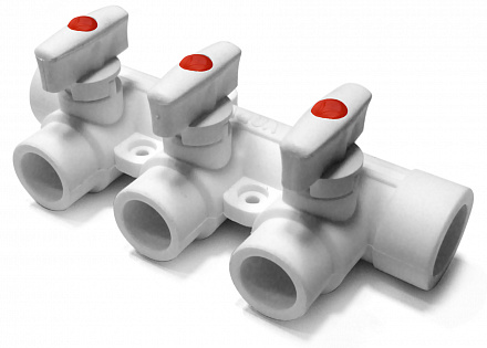 коллектор PPRC с 3-мя вых. 25-20 PRO AQUA