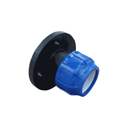 Соединение фл компресс ПЭ Дн63х2" Ру16 VALFEX 1210012763200