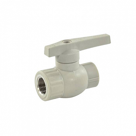 Кран шаровой PP-R сер Дн20х1/2" ВР VALFEX 10142012Г