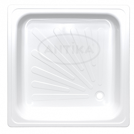 поддон стальной ВИЗ Antika 90х90х15 эмалированный АPS-90101