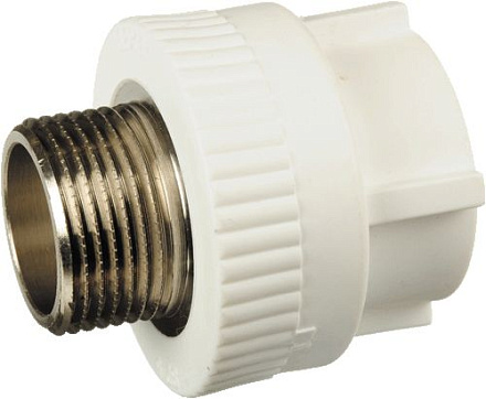 муфта PPRC комбинированная 20*3/4" нар. КРОСС