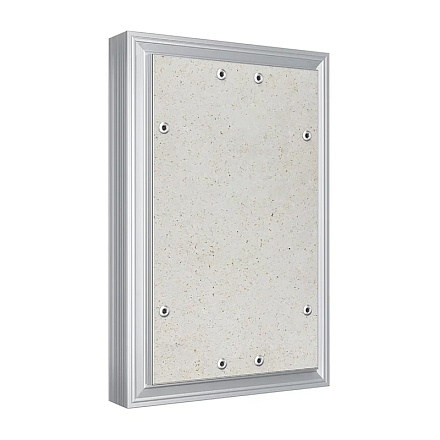 люк ревизионный D Ceramo Optimum 200х300 скрыт.монтаж петля алюминий EVECS