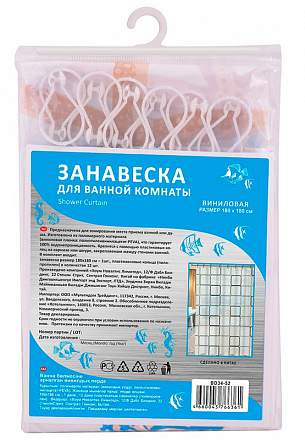 шторка д/в винил 180х180с, 6 дизайнов, б/выбора дизайна 34.52